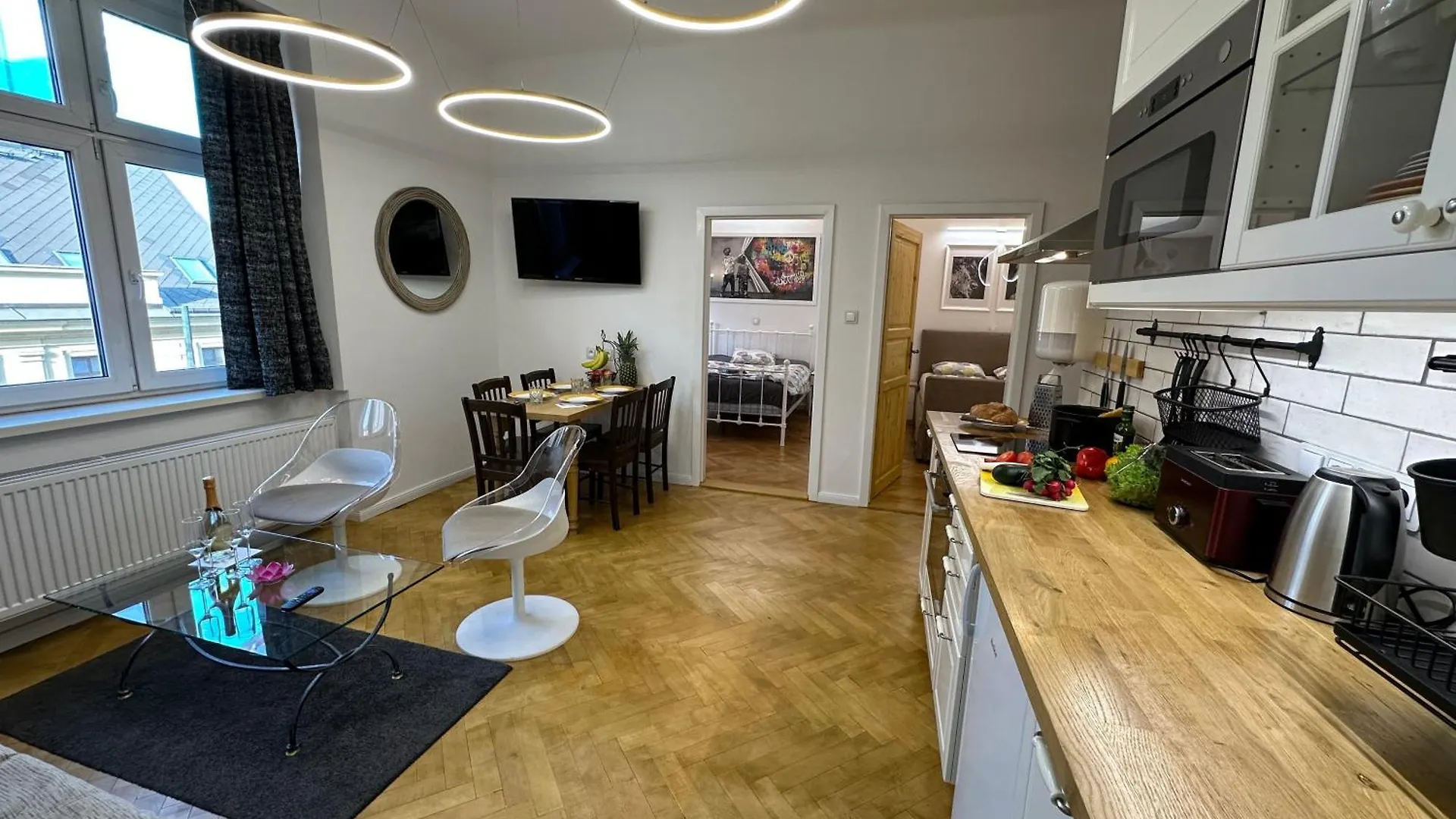 פראג Karlin Oasis 2-Bedroom Apartment